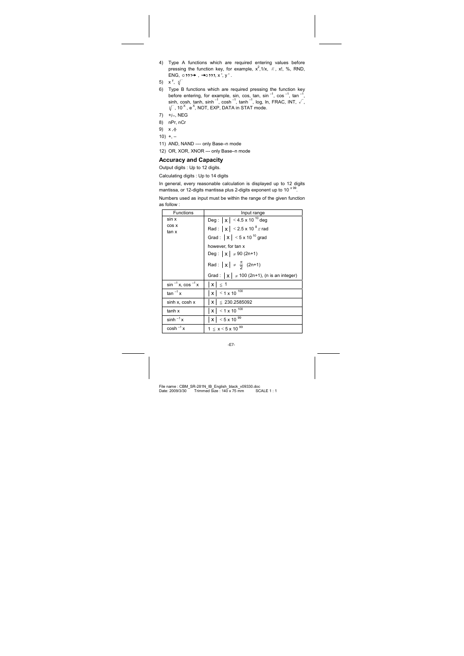 CITIZEN SR-281N User Manual | Page 8 / 339