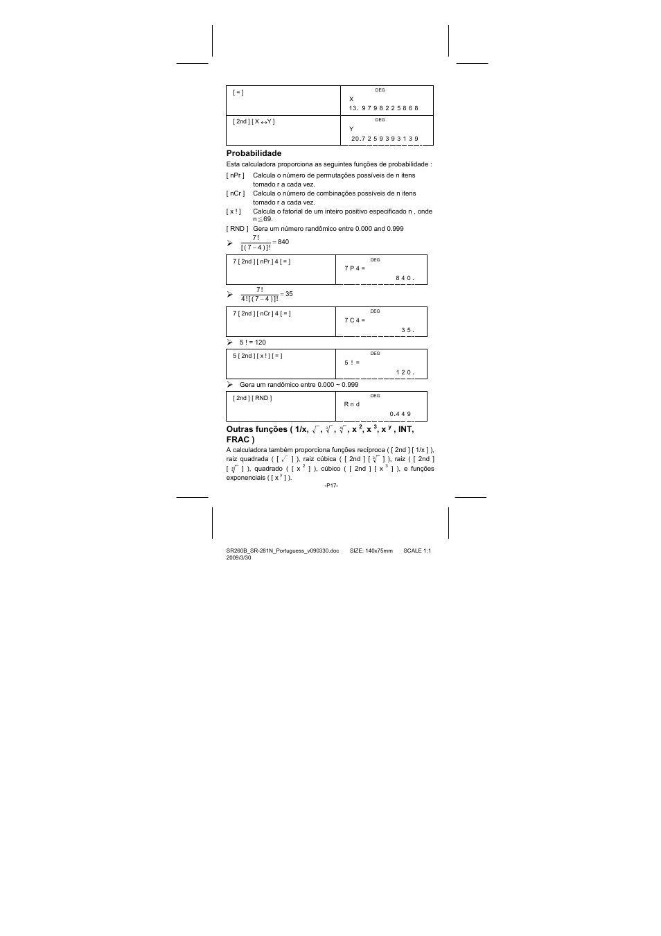 CITIZEN SR-281N User Manual | Page 85 / 339