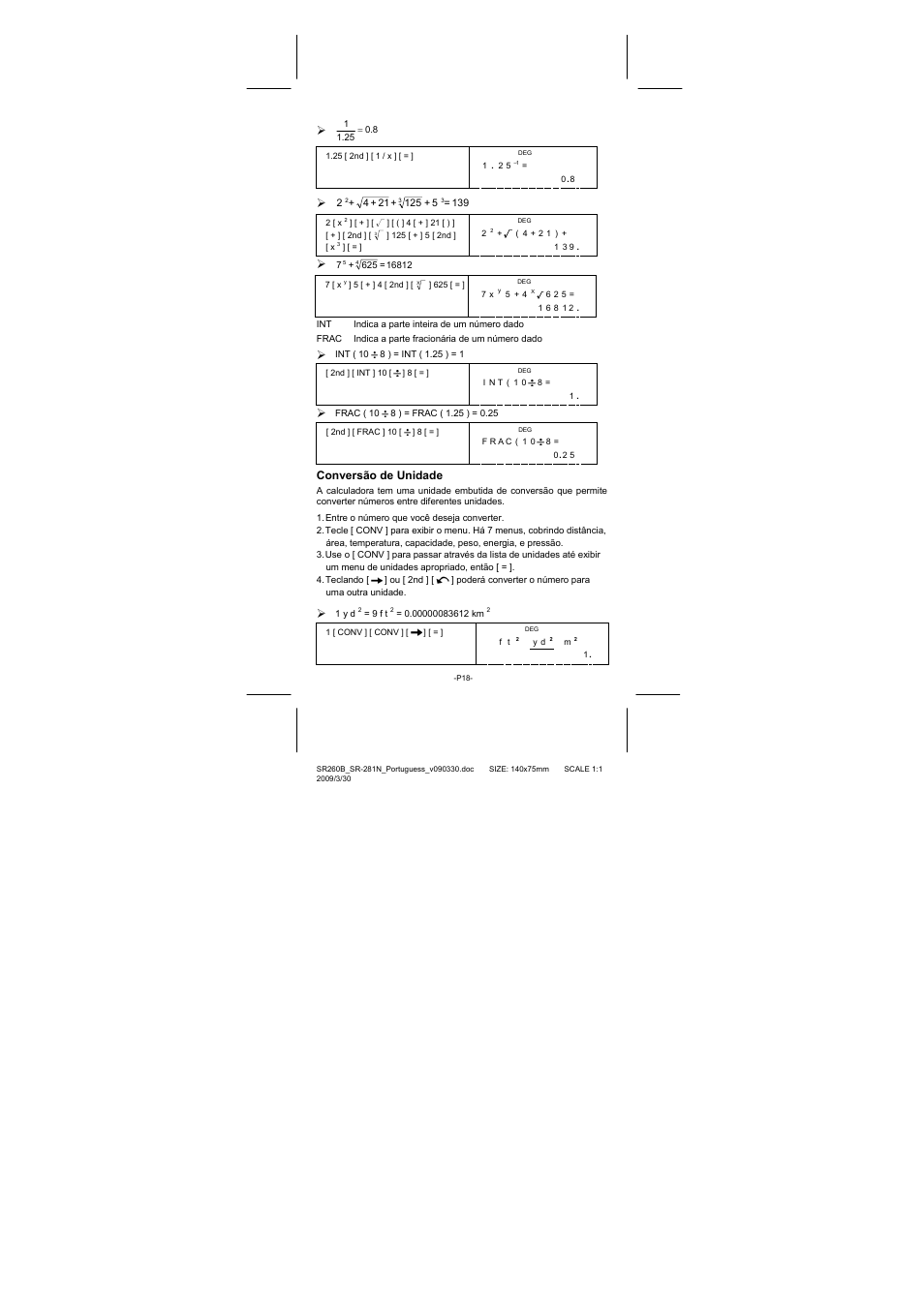 CITIZEN SR-281N User Manual | Page 86 / 339