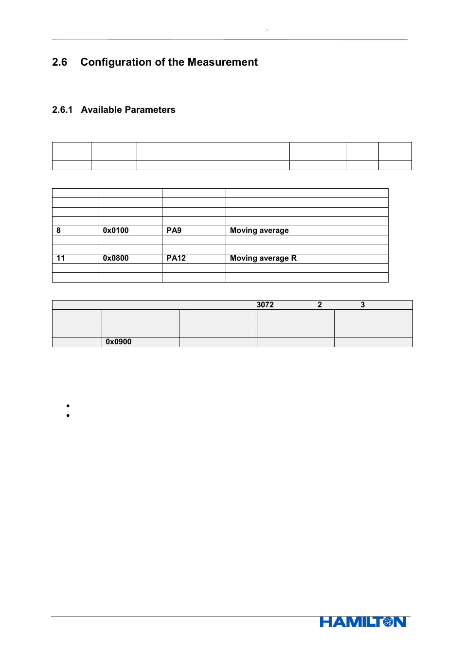 6 configuration of the measurement | Hamilton Electronics EPHUM011 User Manual | Page 26 / 67
