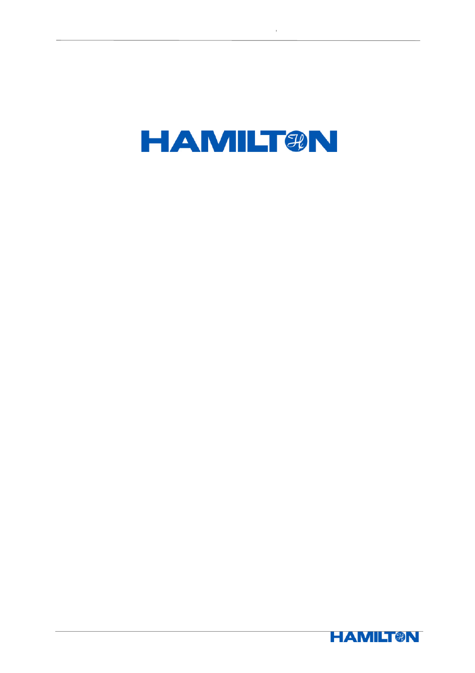 Hamilton Electronics EPHUM011 User Manual | Page 67 / 67