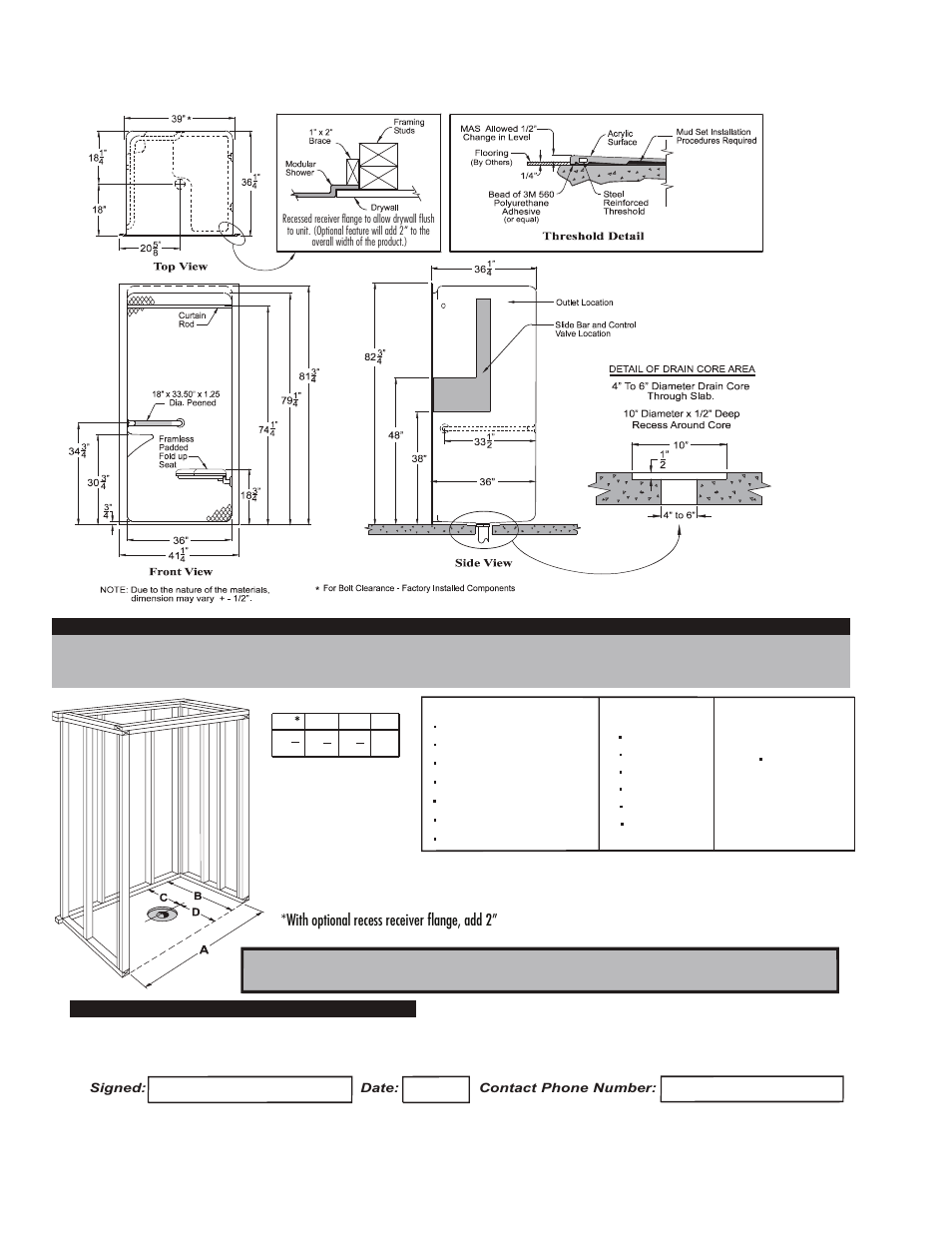 Package one - mas a 4136 ibs mas, Contractor | Hamilton Electronics A 6436 IBS User Manual | Page 16 / 68