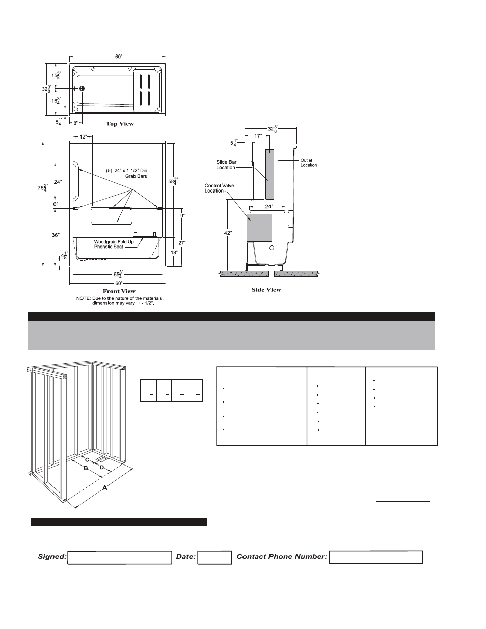 Package one - ada/ansi/tas g 3260 ts ibs, Contractor | Hamilton Electronics A 6436 IBS User Manual | Page 22 / 68
