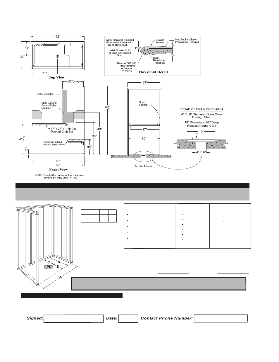 Package one - mas g 6233 ibs mas, Contractor | Hamilton Electronics A 6436 IBS User Manual | Page 32 / 68