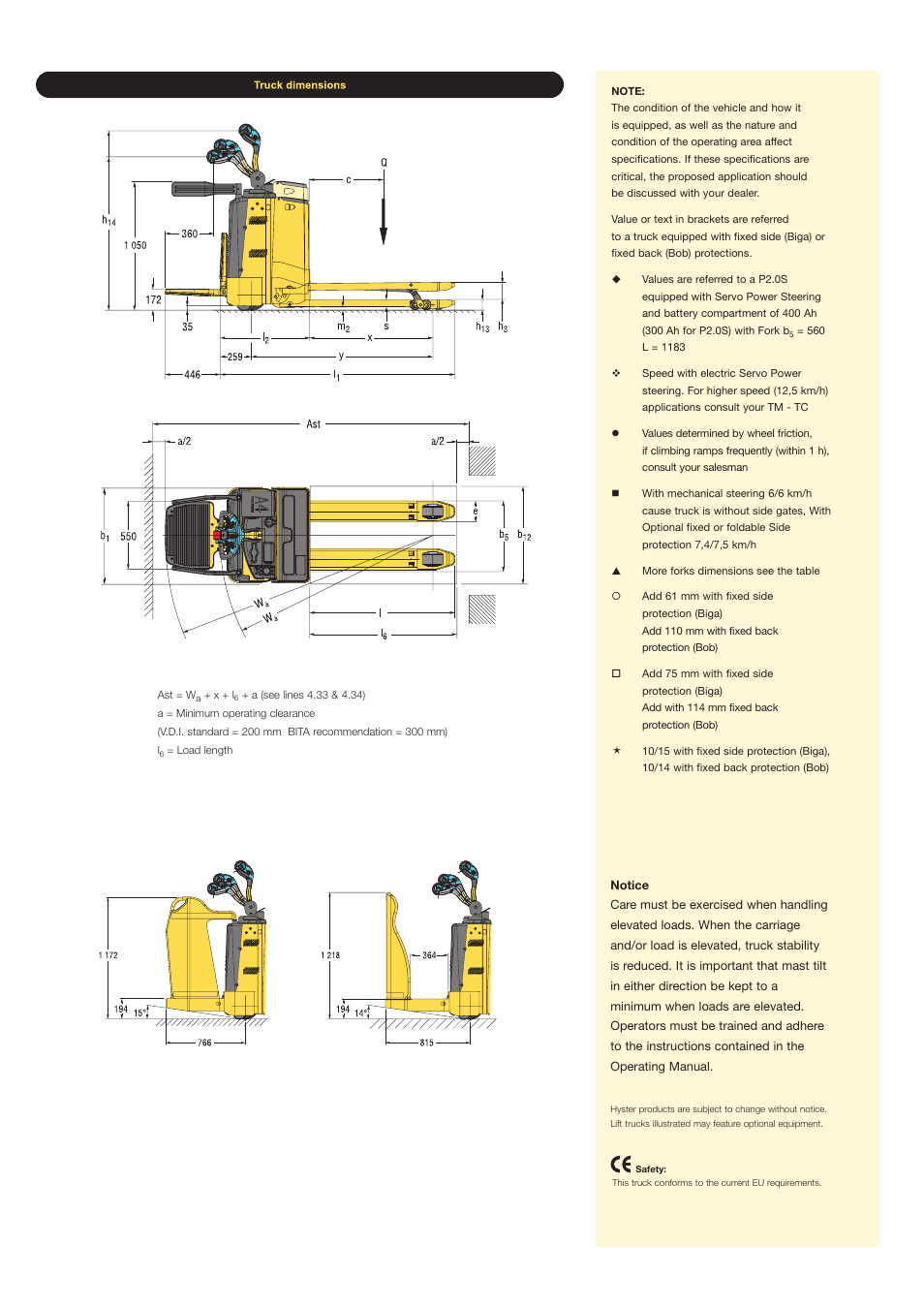Hyster P2.0SE User Manual | Page 4 / 6