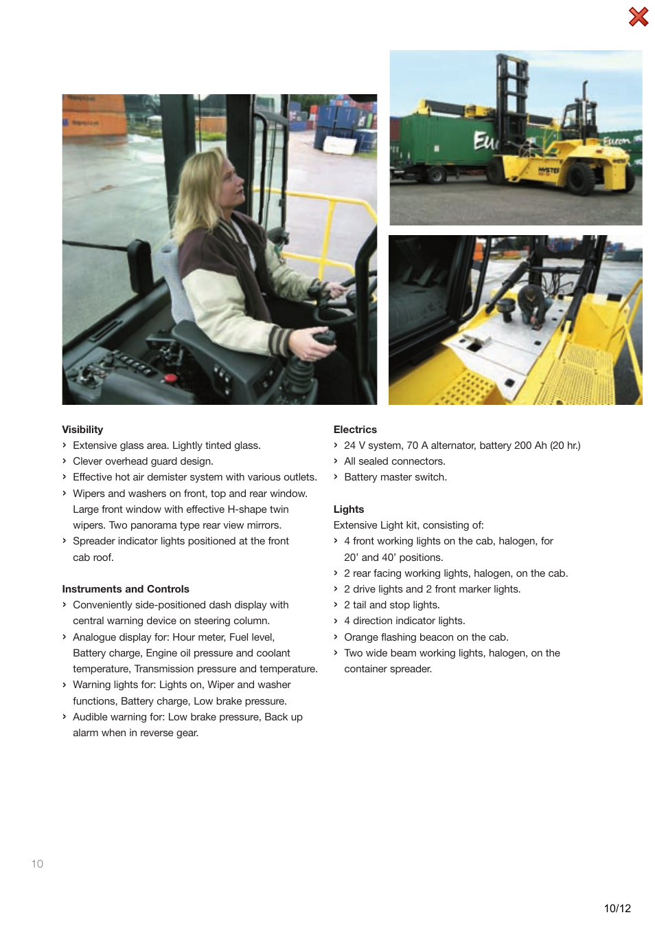 Hyster H40.00-50.00XM-16CH User Manual | Page 10 / 12