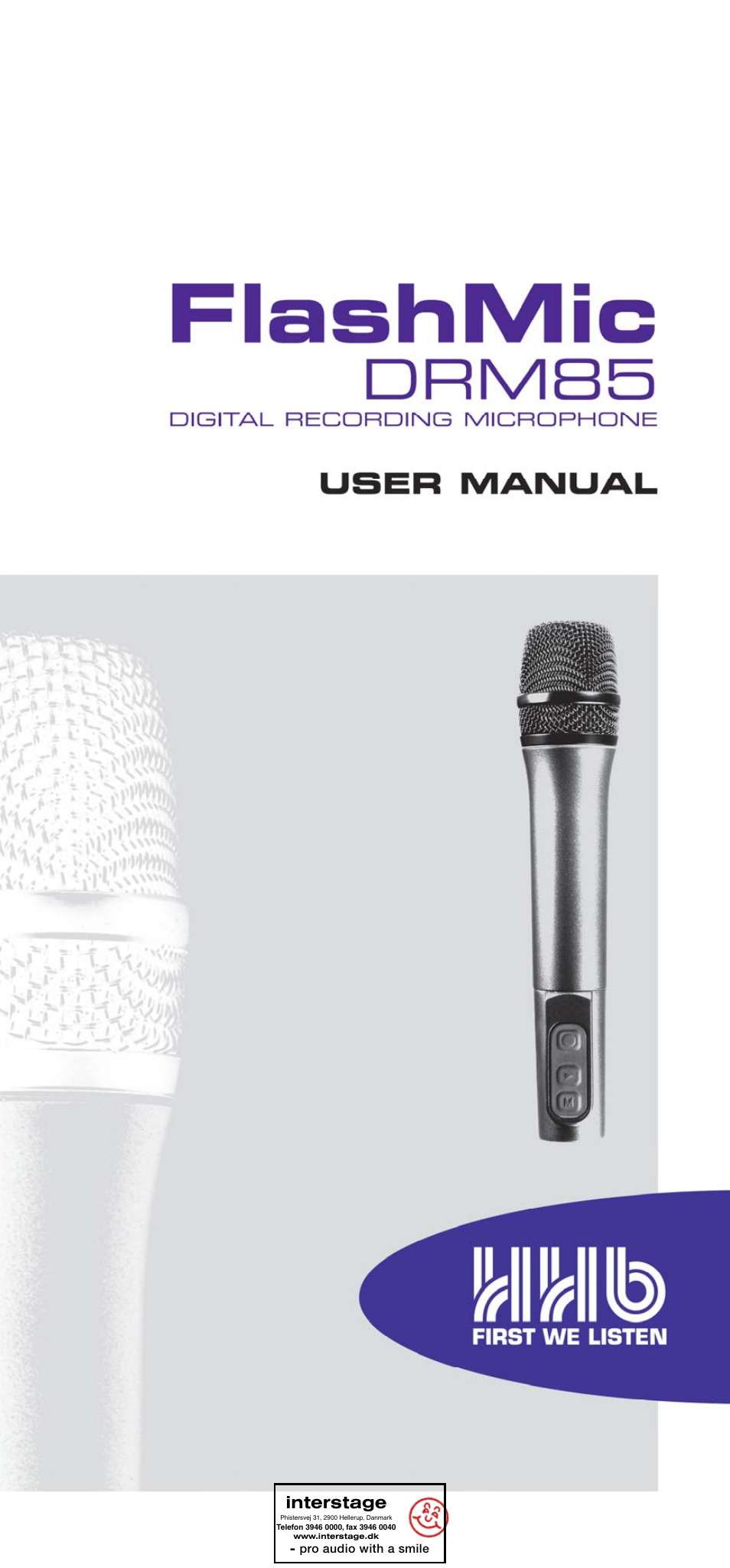 HHB comm DRM85 User Manual | 49 pages