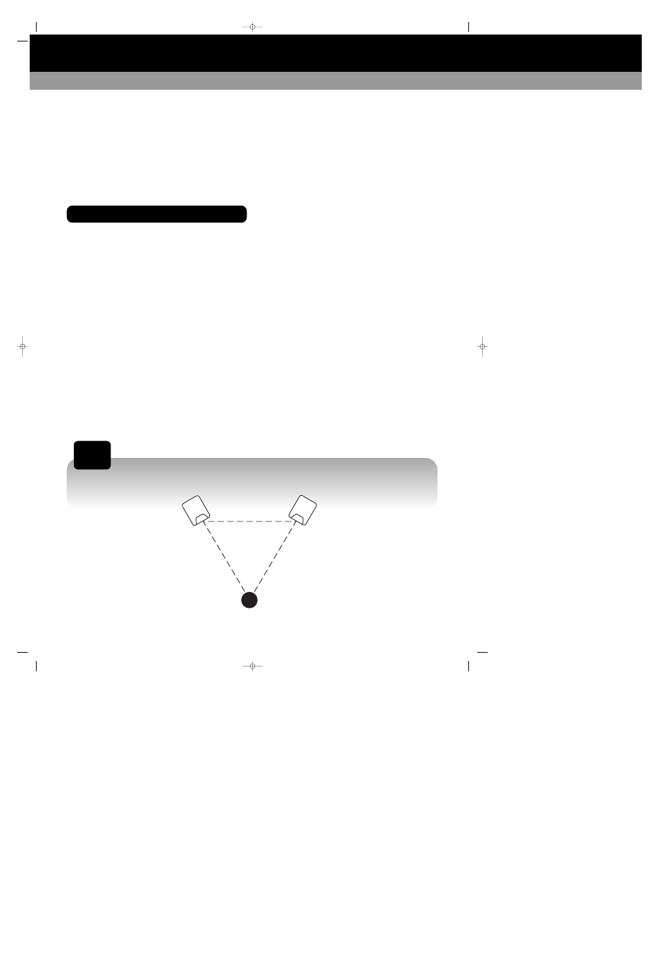 Loudspeaker positioning, Circle studio monitors stereo | HHB comm CIRCLE STUDIO MONITORS User Manual | Page 14 / 16