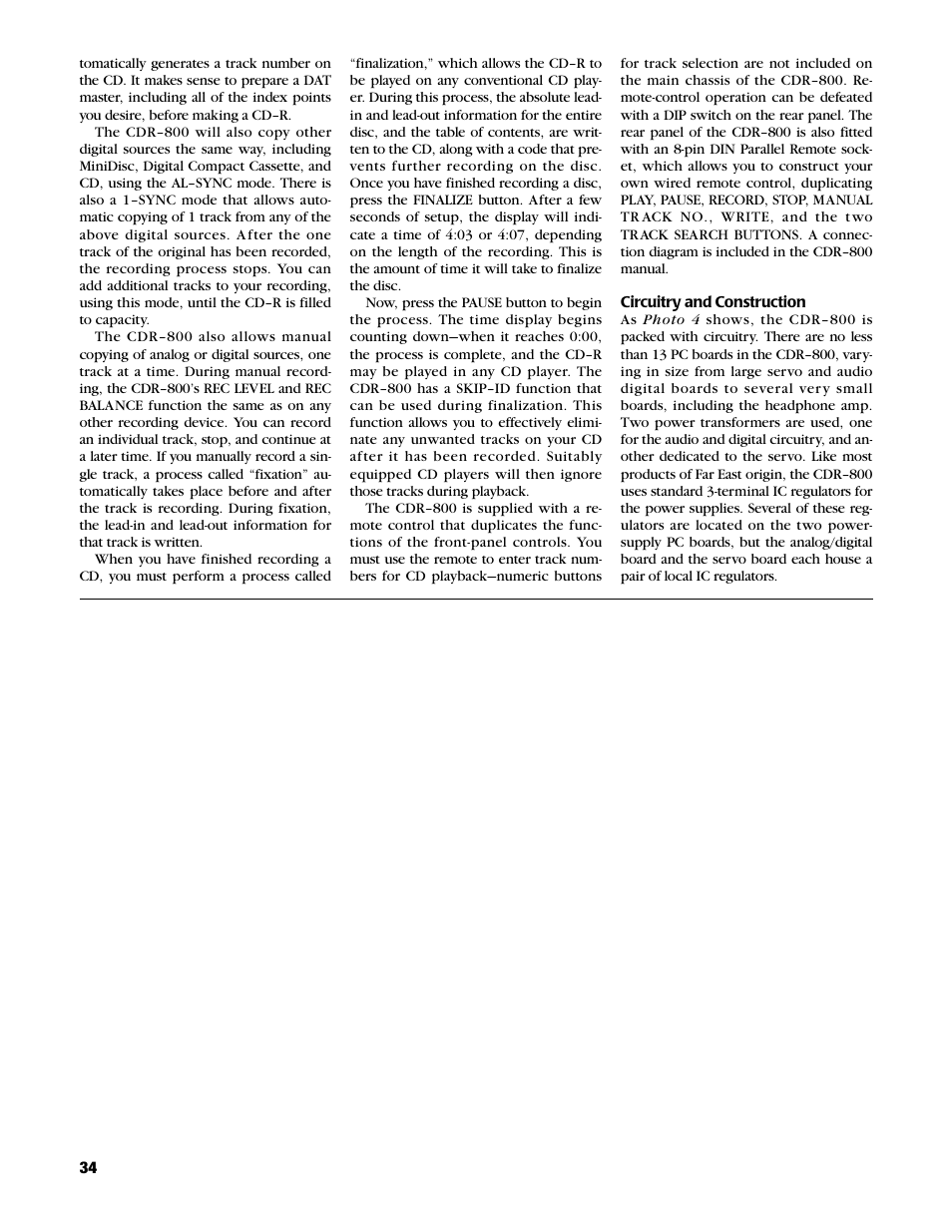 HHB comm CDR800 User Manual | Page 3 / 6