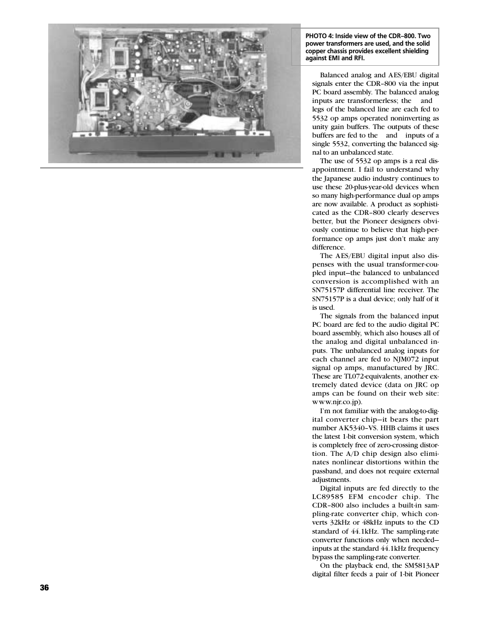 HHB comm CDR800 User Manual | Page 5 / 6