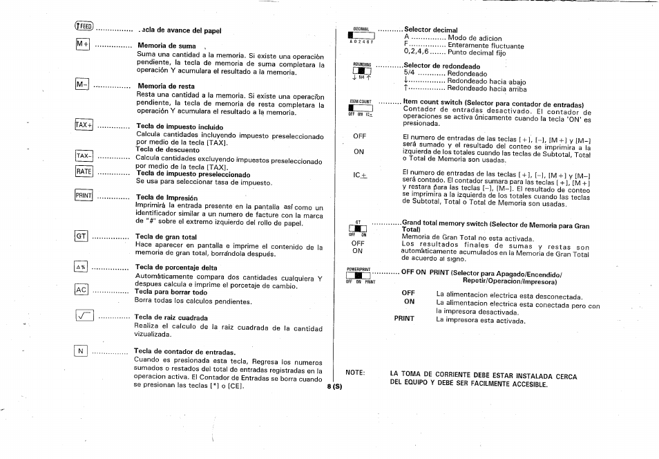 CITIZEN 355DPIII User Manual | Page 10 / 33