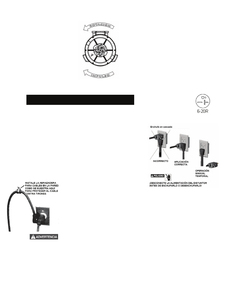 Conexión eléctrica | HP LSG202M User Manual | Page 19 / 39
