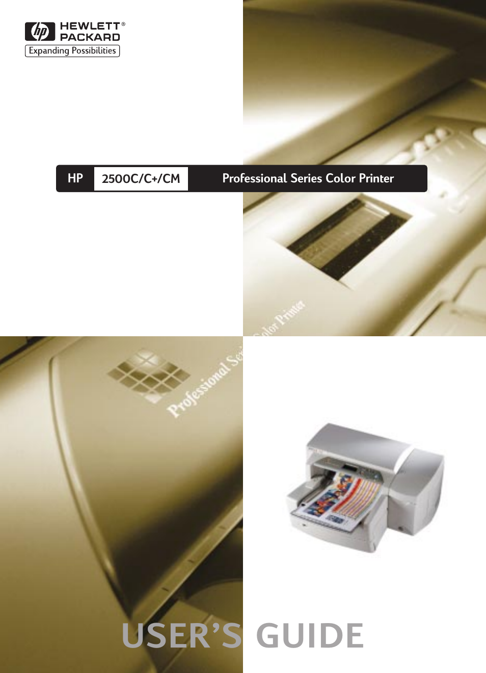 HP 2500CMHP User Manual | 66 pages