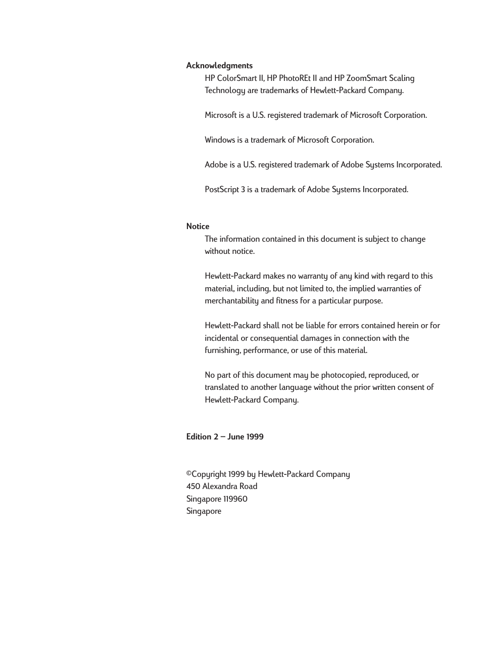 HP 2500CMHP User Manual | Page 2 / 66