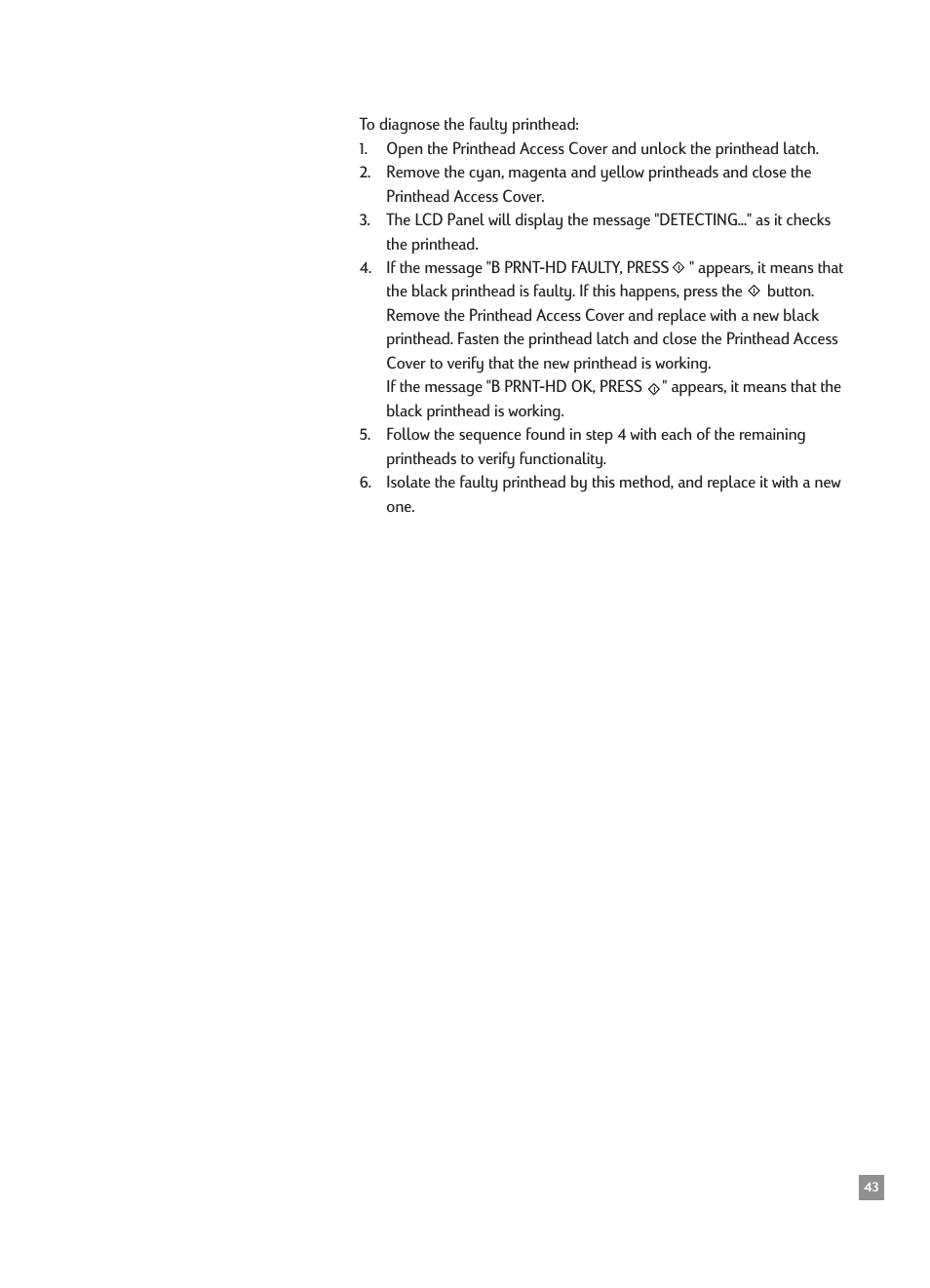 HP 2500CMHP User Manual | Page 47 / 66