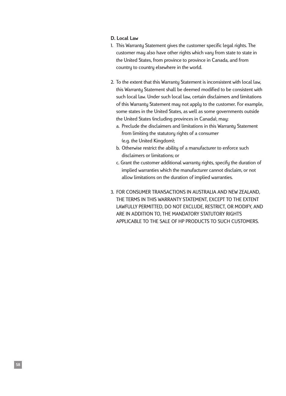 HP 2500CMHP User Manual | Page 62 / 66