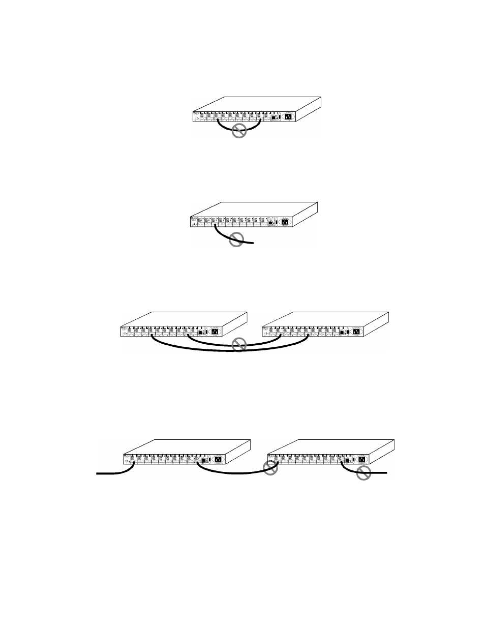 32 incorrect cabling examples | HP LXR 8000 User Manual | Page 88 / 95