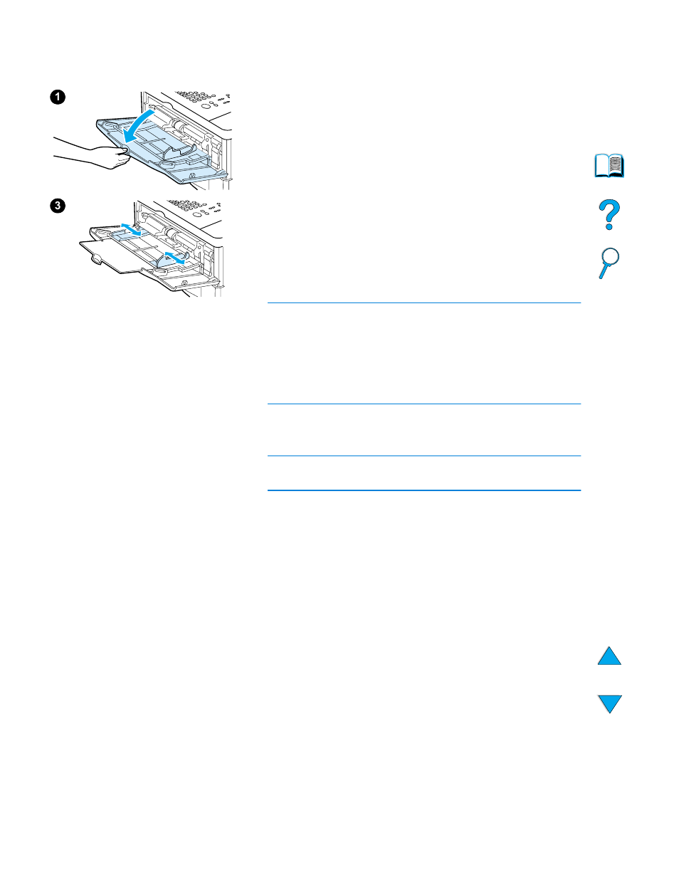 Loading tray 1 | HP 4100 mfp User Manual | Page 25 / 164