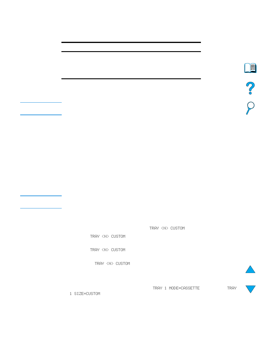 Using cards and custom-size or heavypaper, Guidelines for using custom paper, Setting custom paper sizes | Using cards and custom-size or heavy paper | HP 4100 mfp User Manual | Page 30 / 164