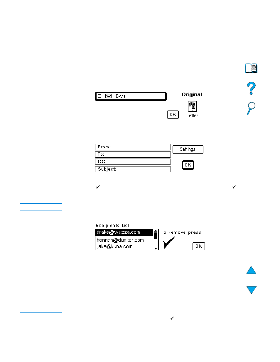 Sending a document | HP 4100 mfp User Manual | Page 53 / 164