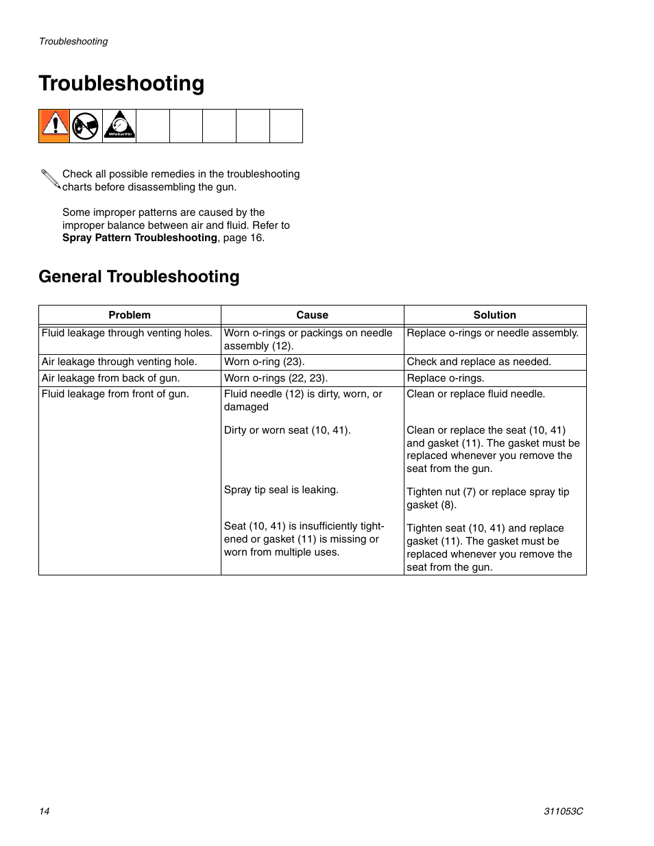 Troubleshooting, General troubleshooting | HP 288048 User Manual | Page 14 / 30