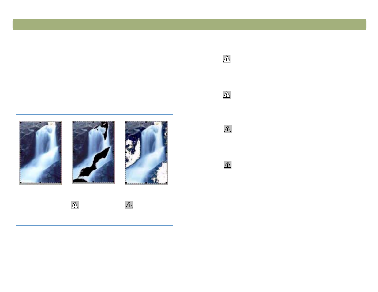 Checking for clipped areas | HP 7400C Series User Manual | Page 43 / 132