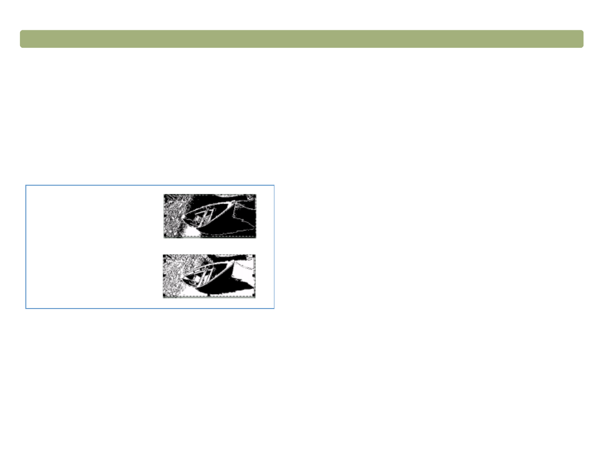 Changing the black-and-white threshold | HP 7400C Series User Manual | Page 47 / 132