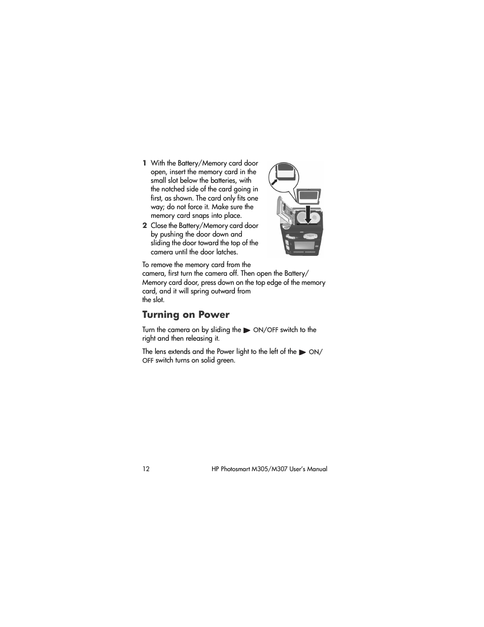 Turning on power | HP M305/M307 User Manual | Page 12 / 154