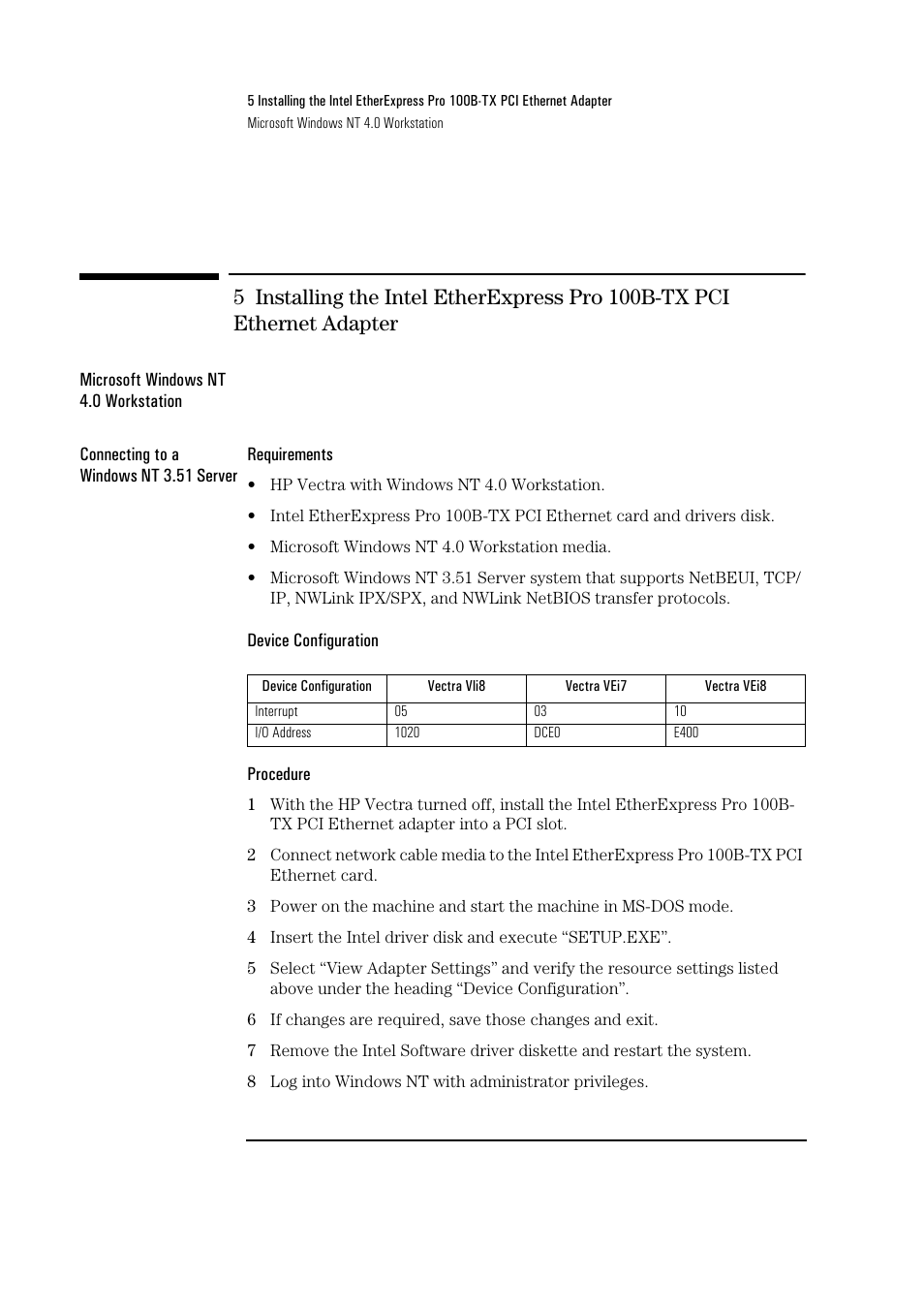 HP 100B-TX User Manual | Page 11 / 32