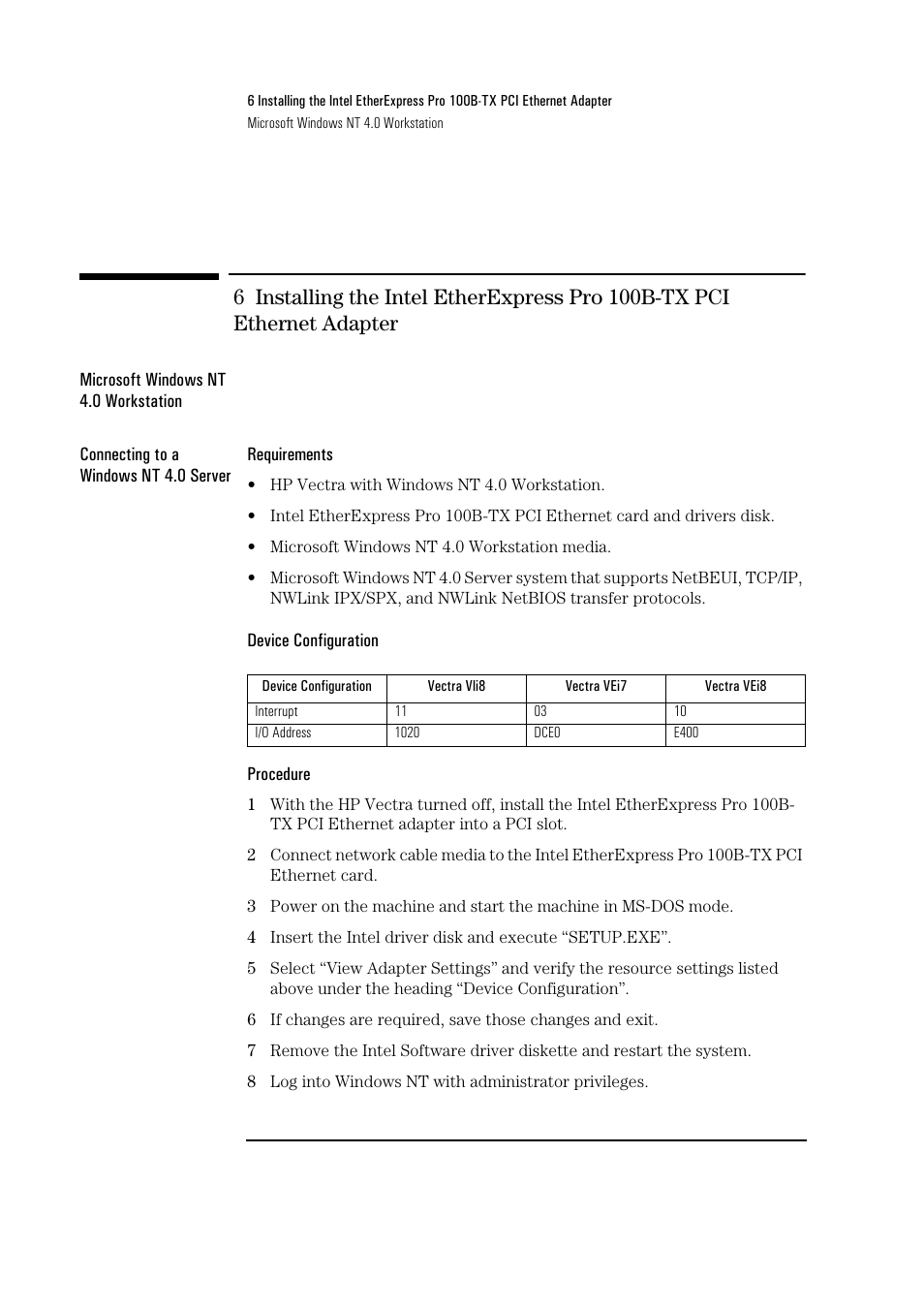 HP 100B-TX User Manual | Page 13 / 32