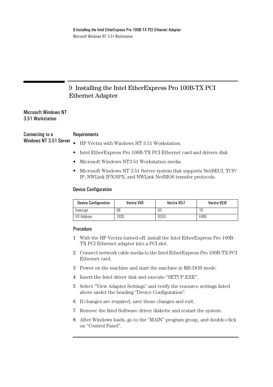 HP 100B-TX User Manual | Page 19 / 32