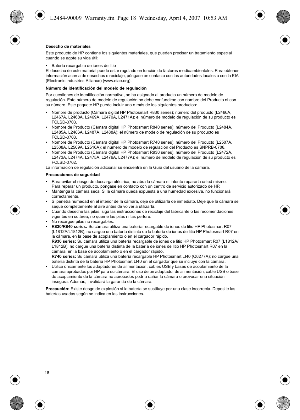 HP R840 User Manual | Page 20 / 32