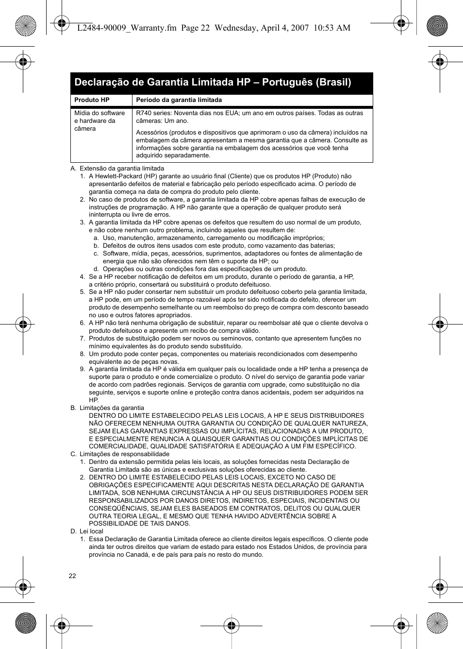 HP R840 User Manual | Page 24 / 32