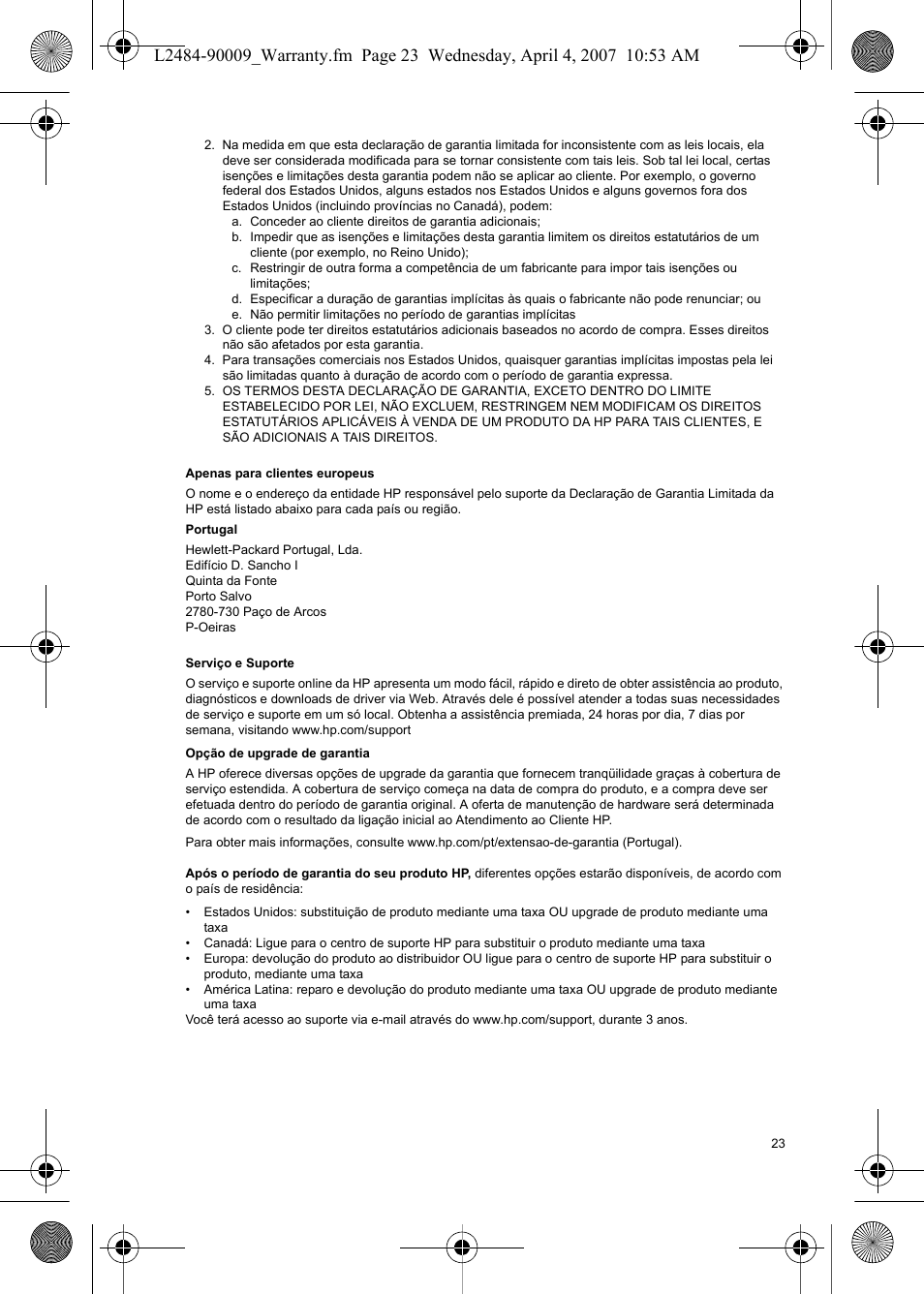 HP R840 User Manual | Page 25 / 32