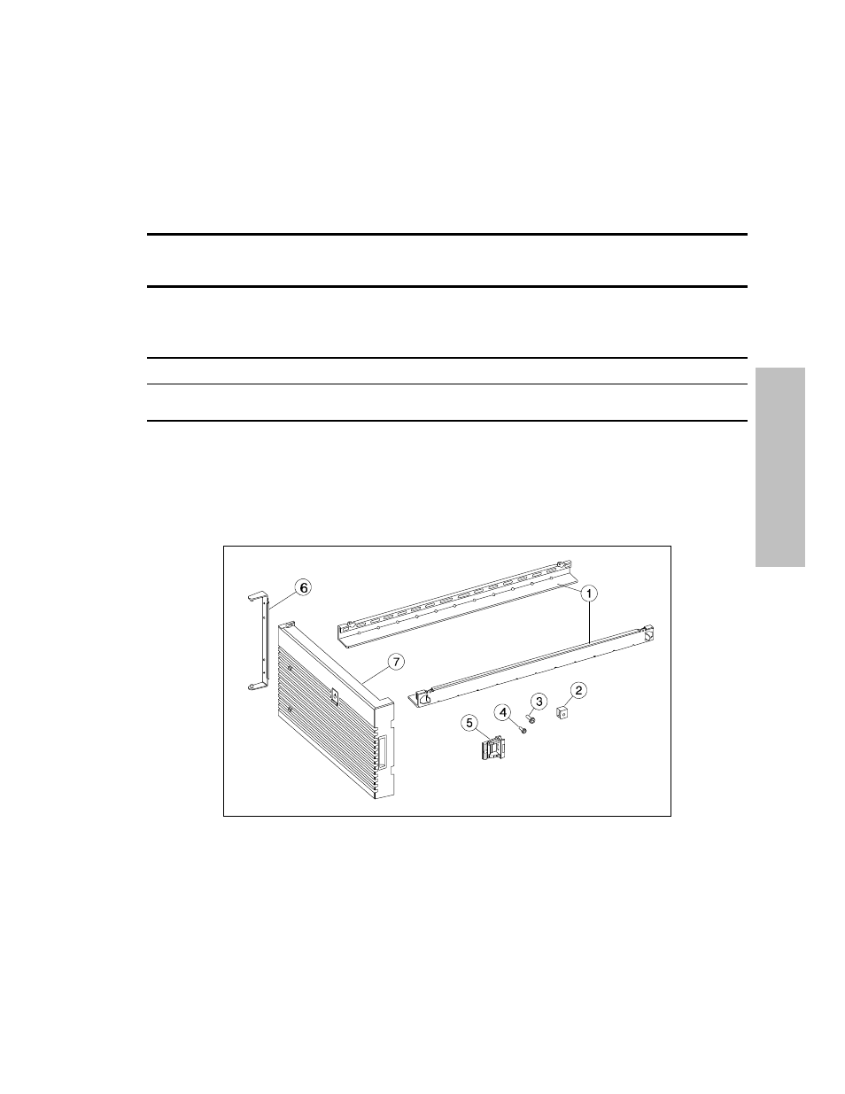 Appendix a. a3312a rackmount installation | HP A3312A User Manual | Page 125 / 149