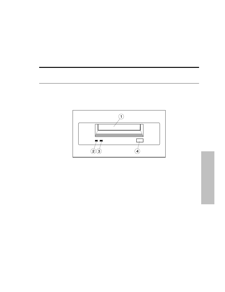 Chapter 3. dds tape module, Dds tape module front panel | HP A3312A User Manual | Page 35 / 149