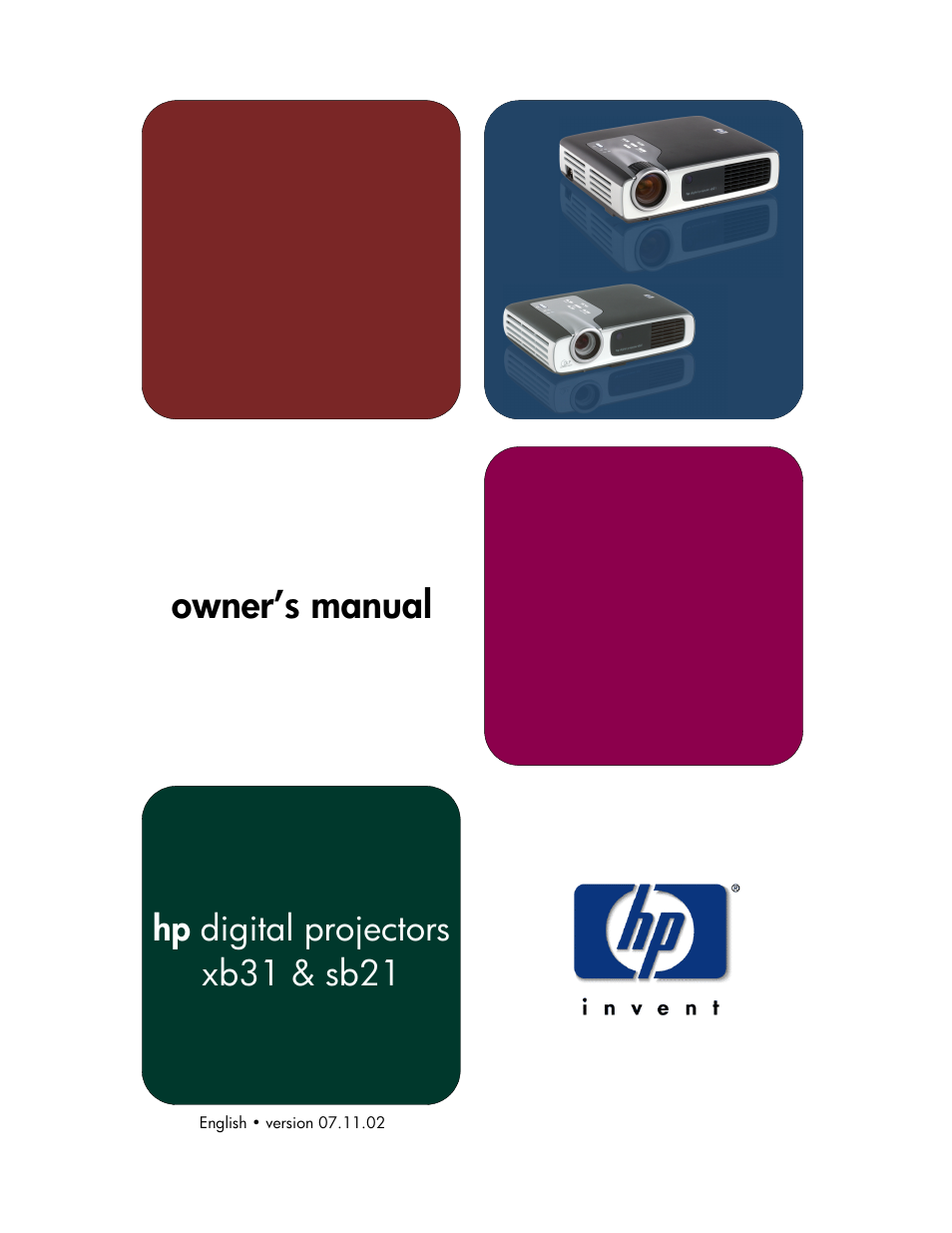 HP xb31 User Manual | 42 pages