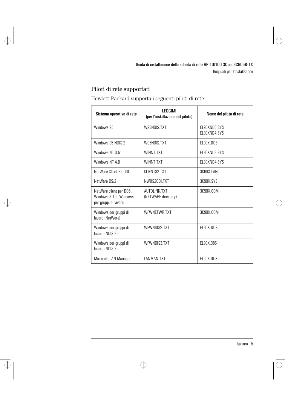 HP 3C905B-TX User Manual | Page 93 / 110