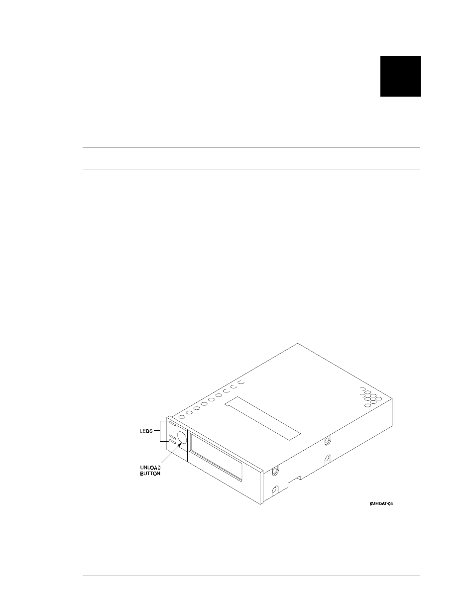 Operating the cartridge tape drive | HP 8505 8 mm User Manual | Page 16 / 45