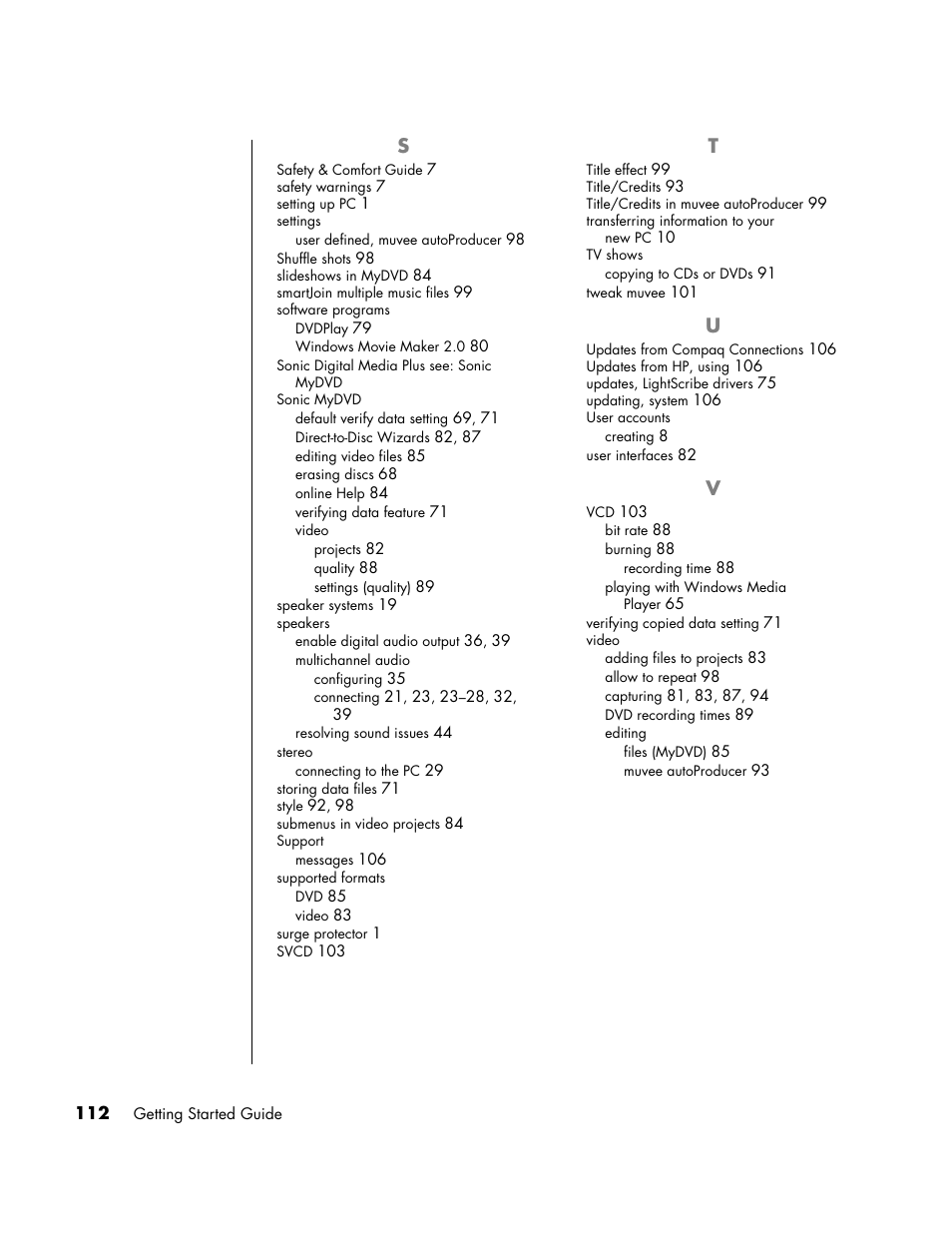HP PC User Manual | Page 118 / 120