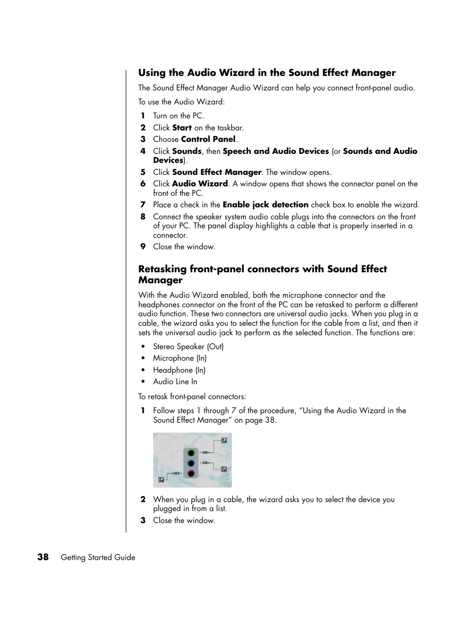 HP PC User Manual | Page 44 / 120