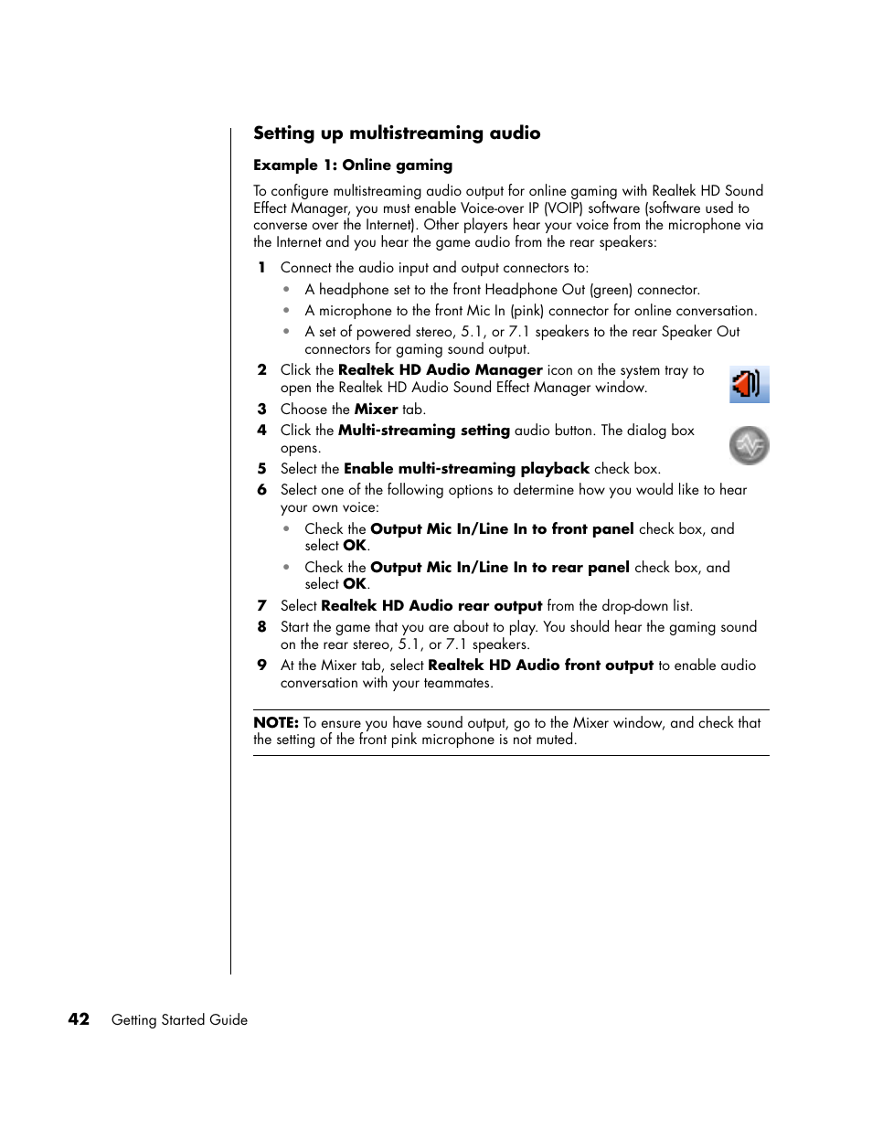 HP PC User Manual | Page 48 / 120