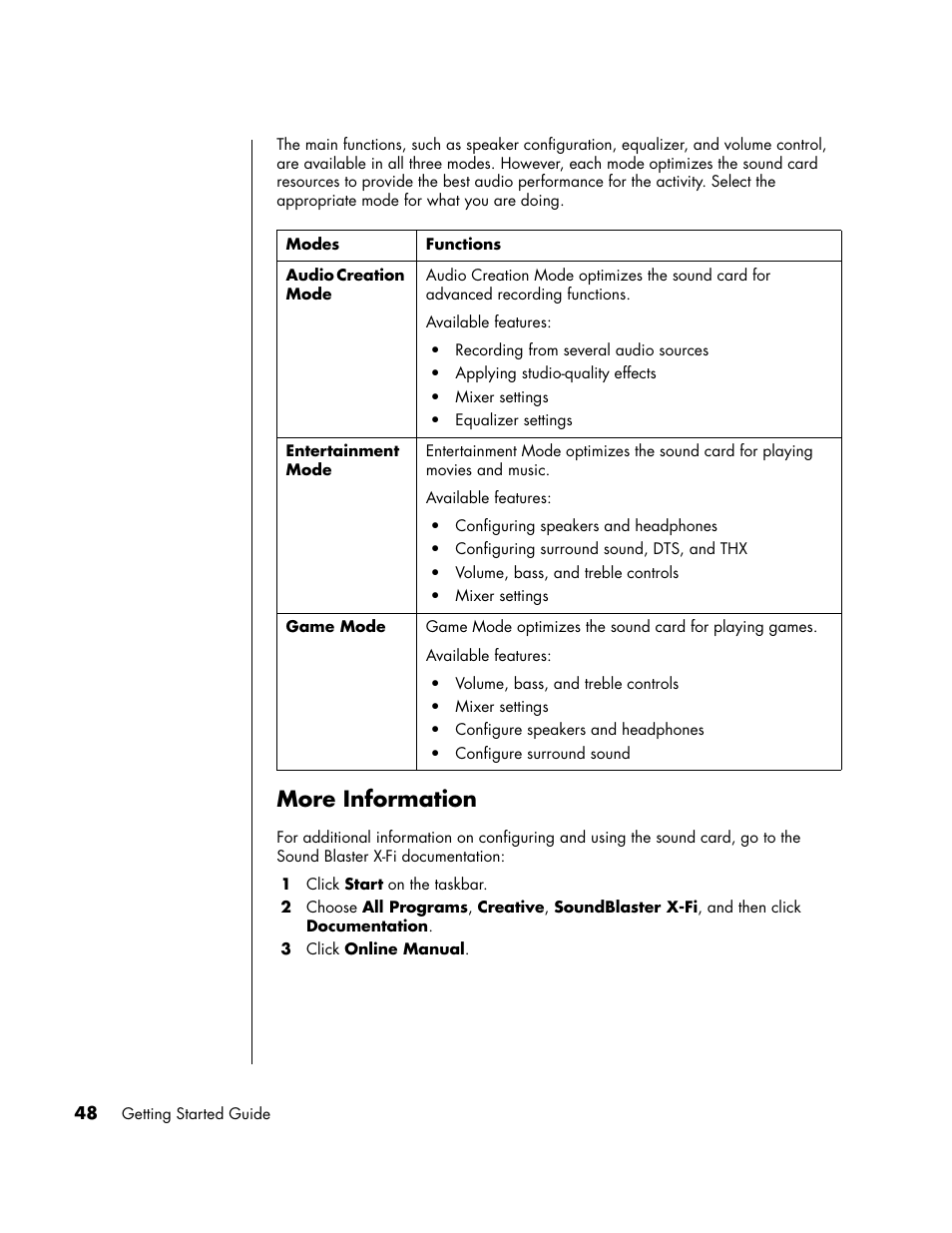 More information | HP PC User Manual | Page 54 / 120