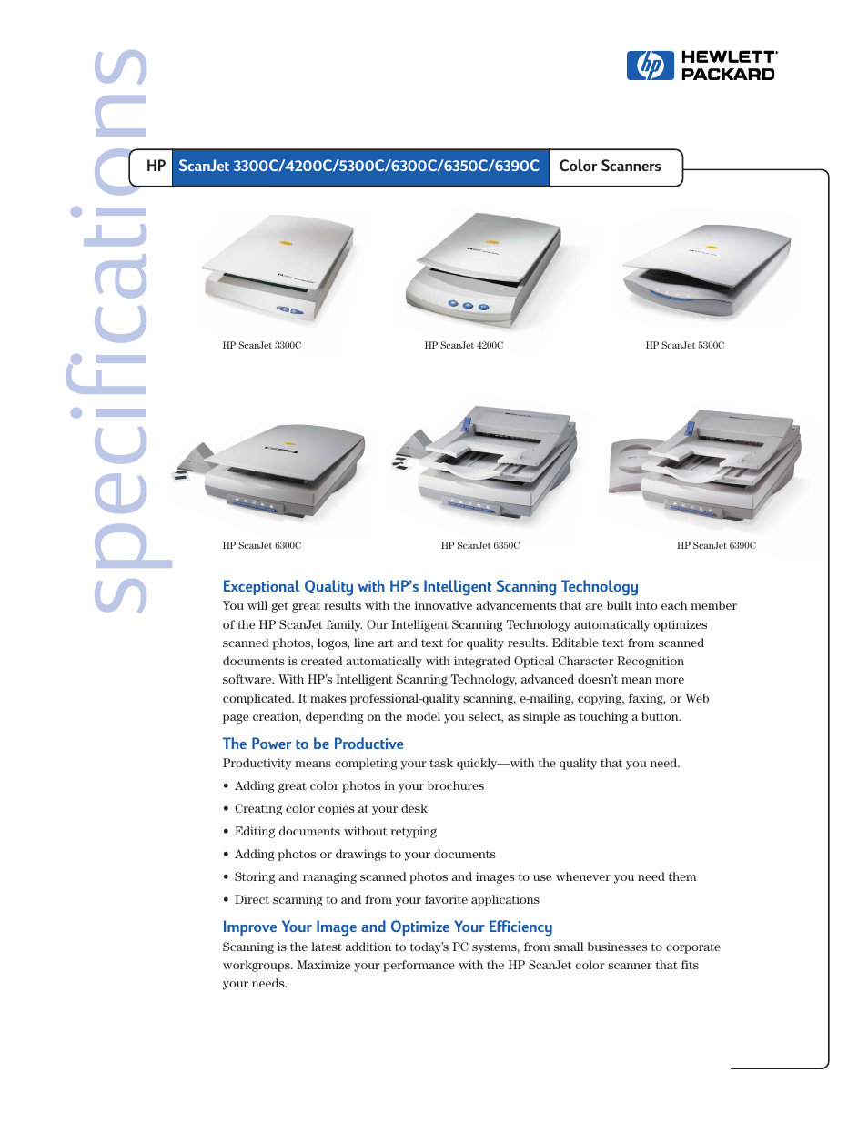 HP ScanJet 6390C User Manual | 6 pages