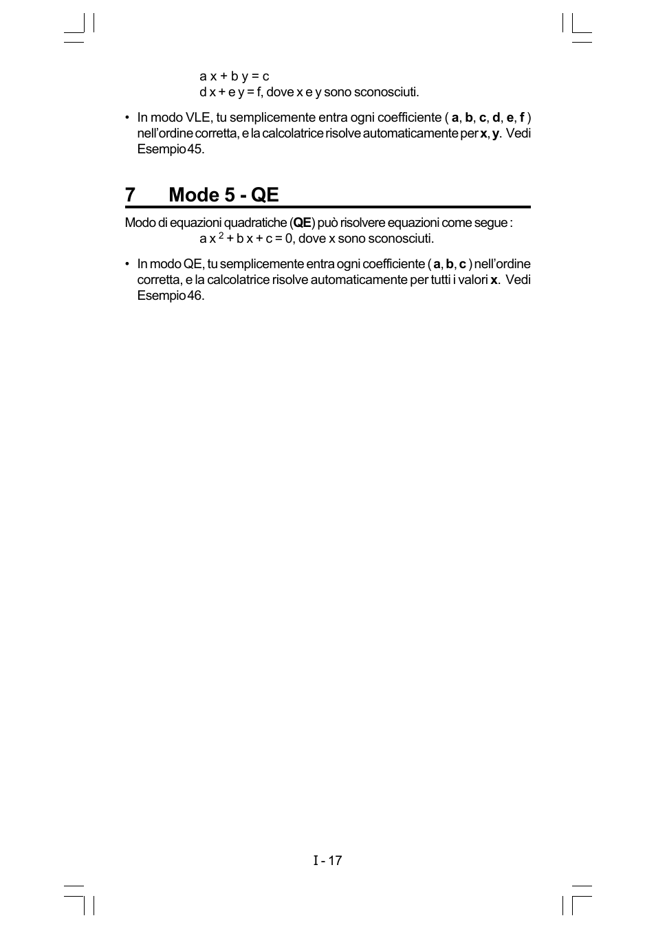 7mode 5 - qe | CITIZEN SRP-280 User Manual | Page 104 / 200