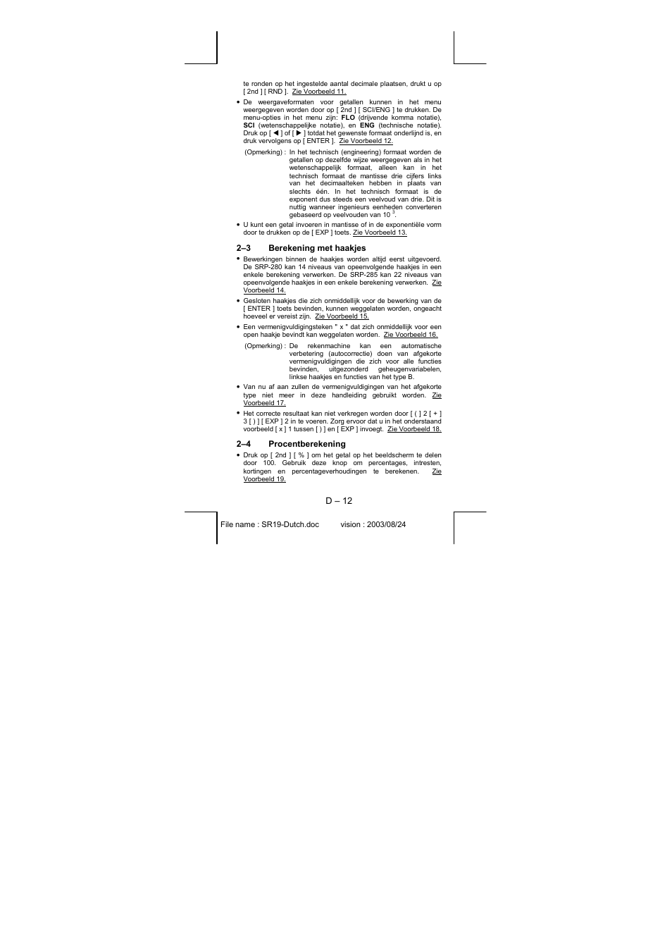 CITIZEN SRP-280 User Manual | Page 116 / 200