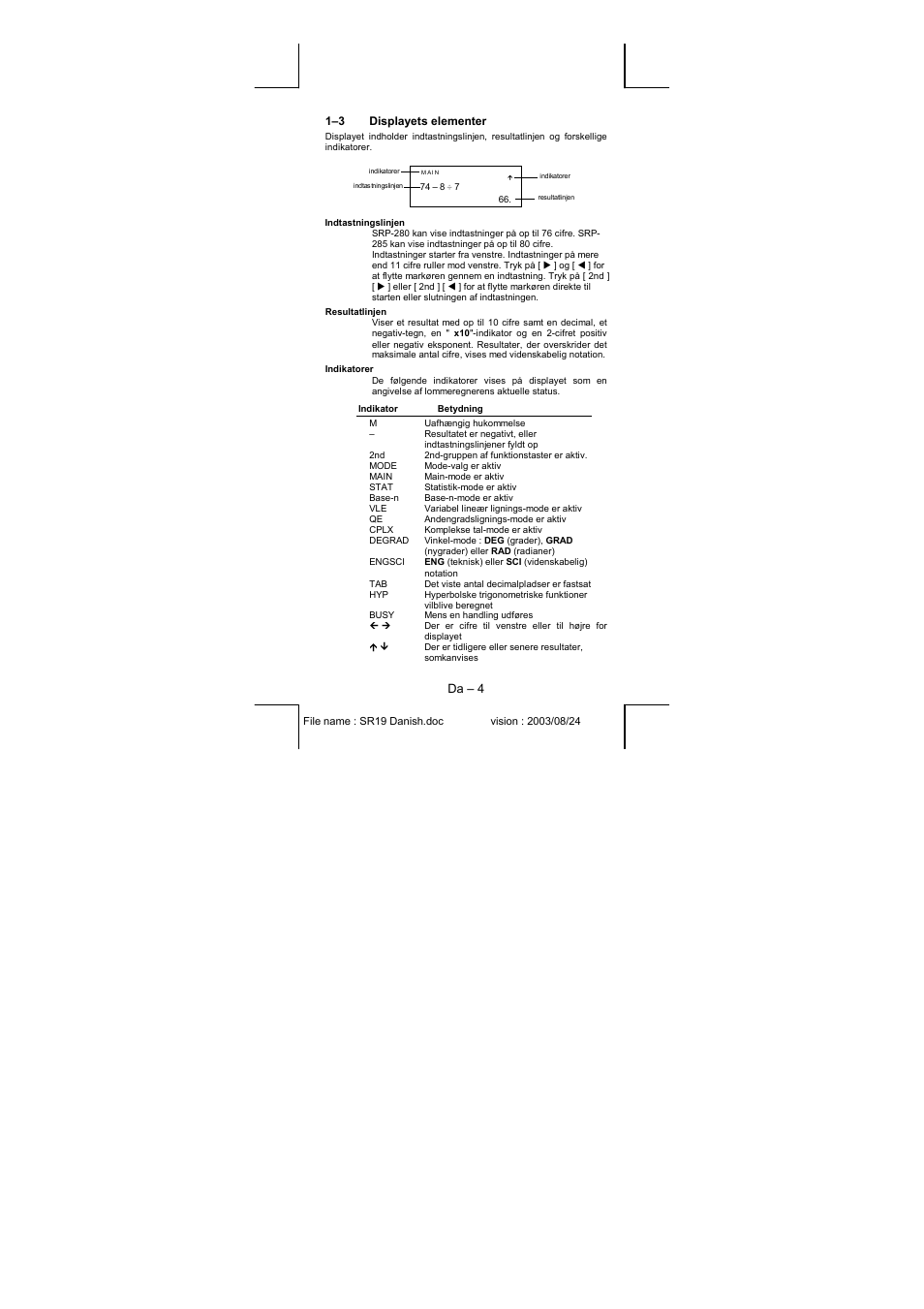 CITIZEN SRP-280 User Manual | Page 127 / 200