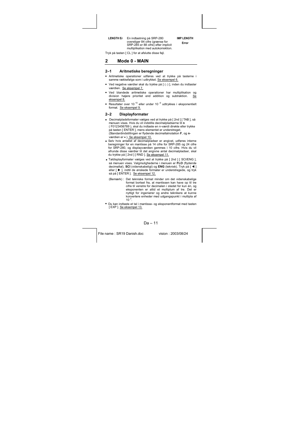 2mode 0 - main | CITIZEN SRP-280 User Manual | Page 134 / 200