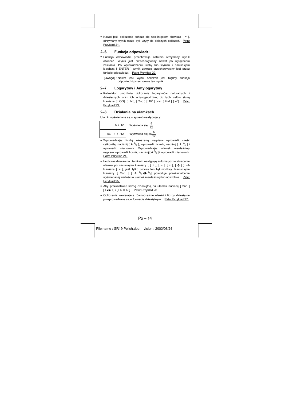 CITIZEN SRP-280 User Manual | Page 174 / 200