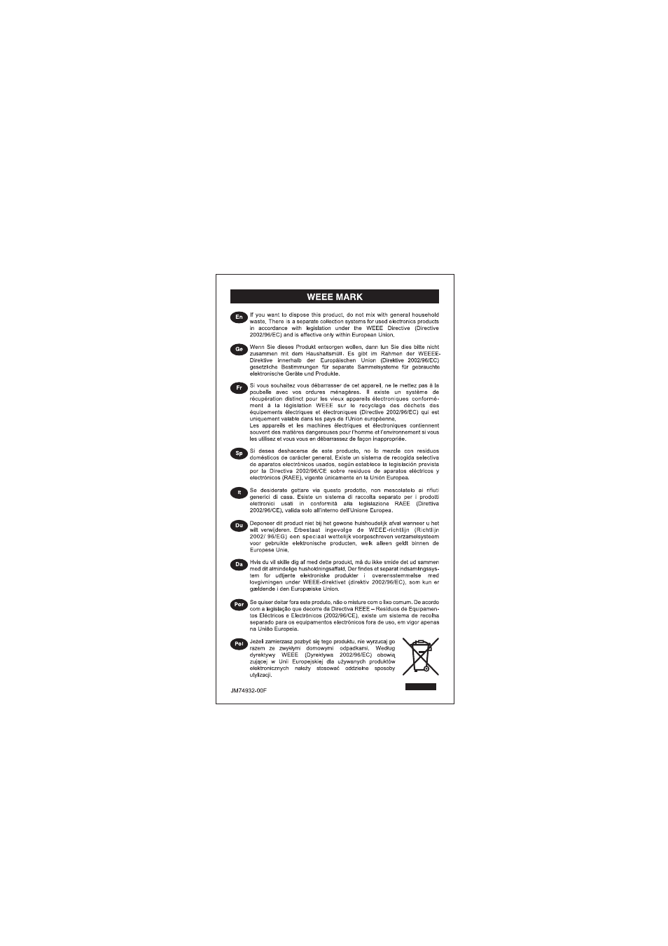 CITIZEN SRP-280 User Manual | Page 199 / 200